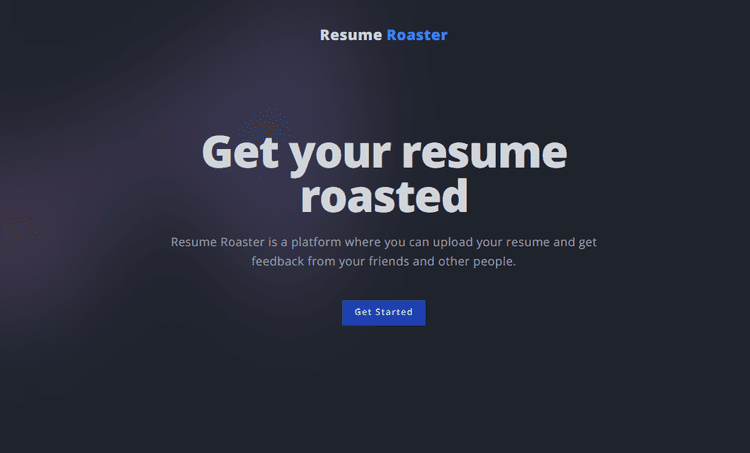 Resume Roaster